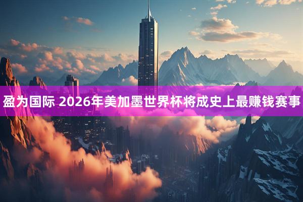 盈为国际 2026年美加墨世界杯将成史上最赚钱赛事